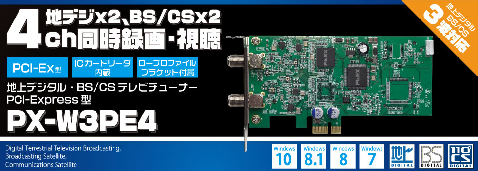 PX-W3PE4導入 TS抜き